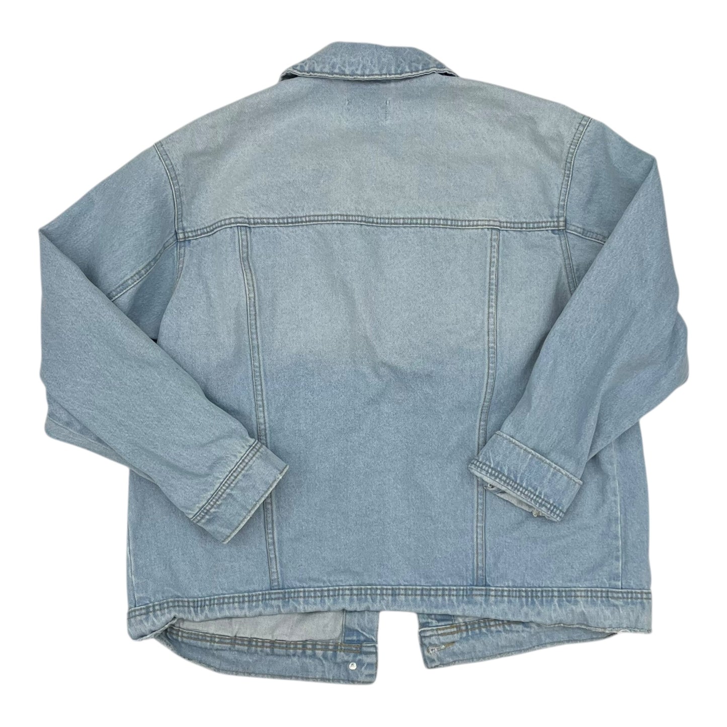 Jacket Denim By Universal Thread In Blue Denim, Size:Xl