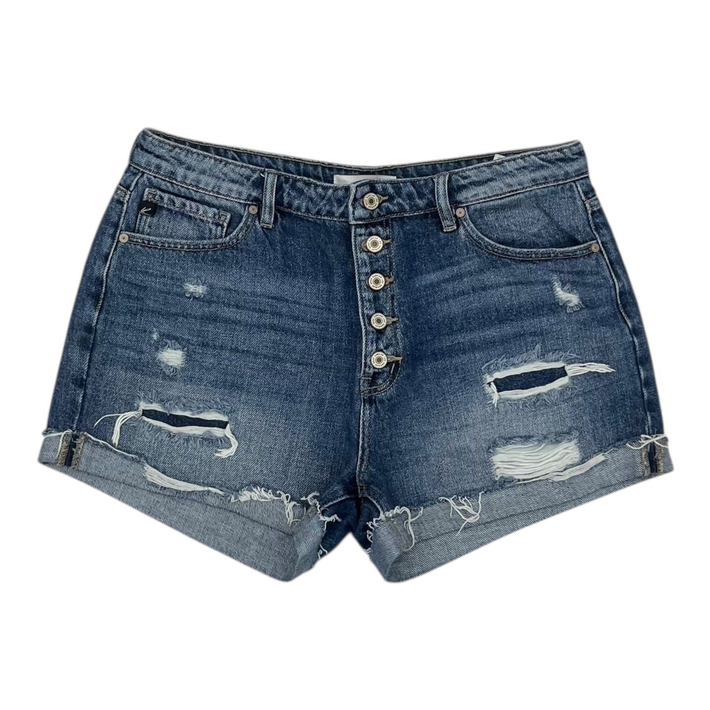 Shorts By Kancan In Blue Denim, Size:10