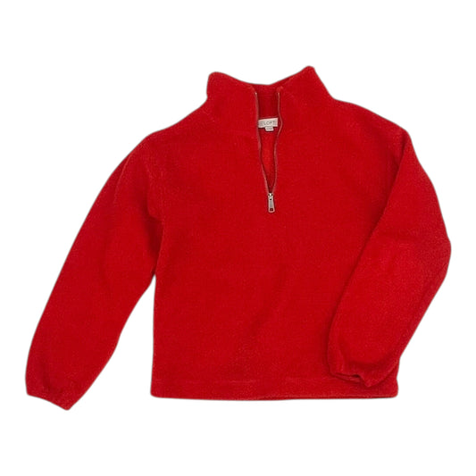 Sweatshirt Crewneck By Loft In Red, Size:Xxs
