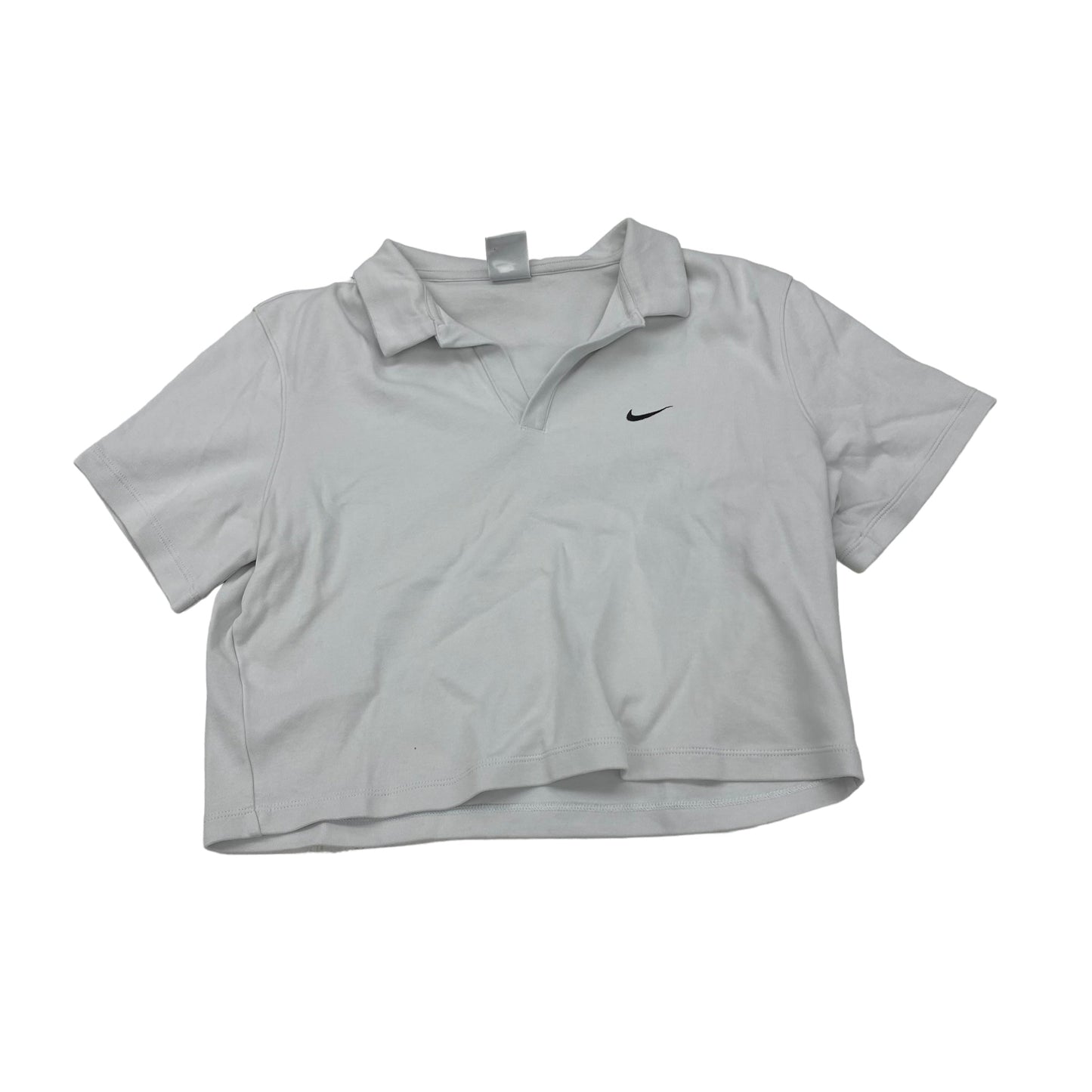 GREY NIKE APPAREL ATHLETIC TOP SS, Size XL