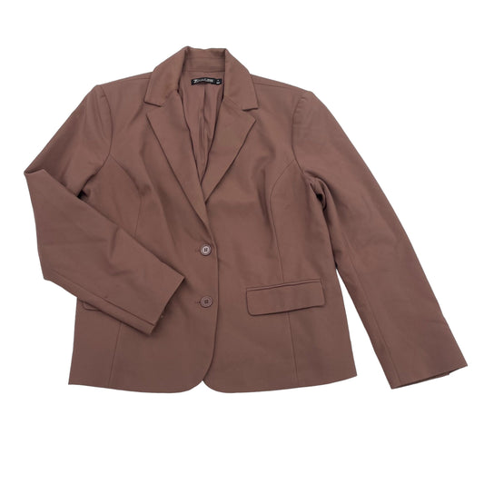 BROWN BLAZER by NEW YORK AND CO Size:XL