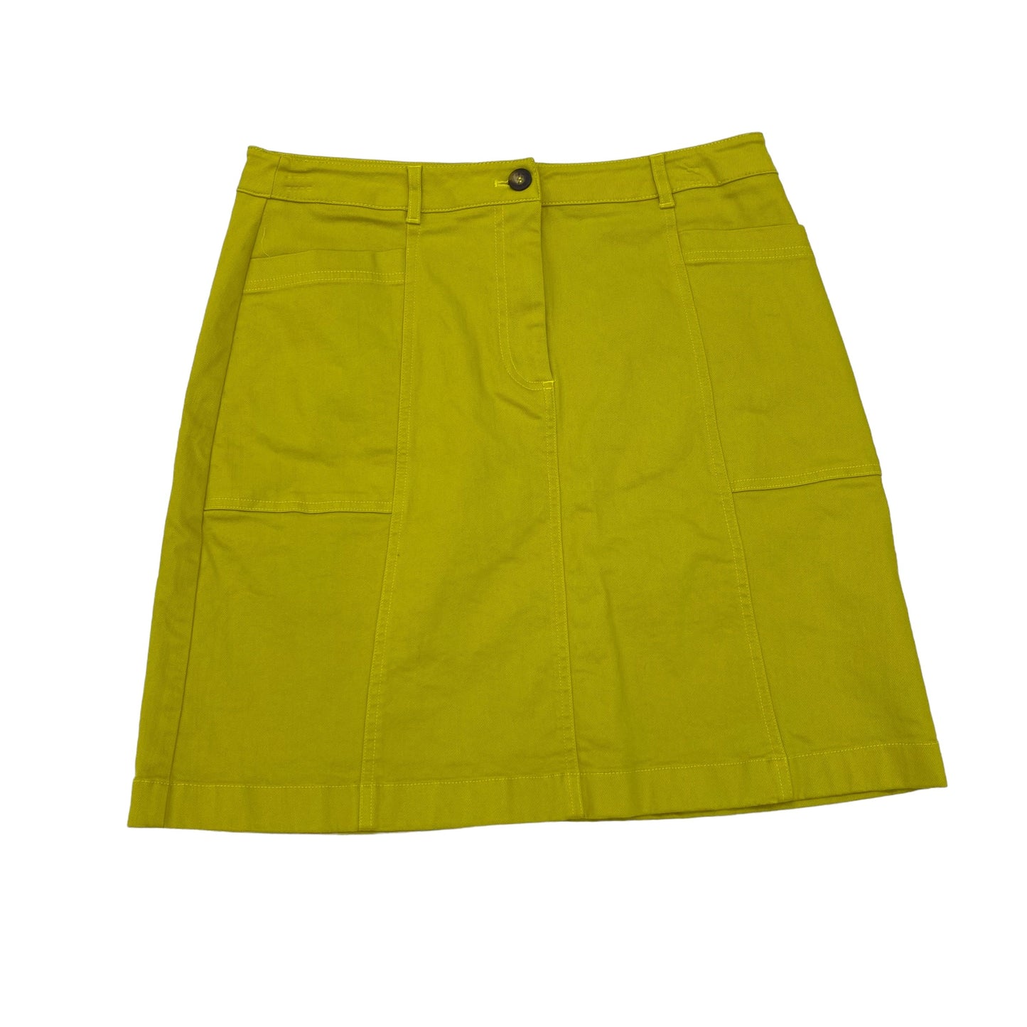 YELLOW SKIRT MINI & SHORT by BODEN Size:12