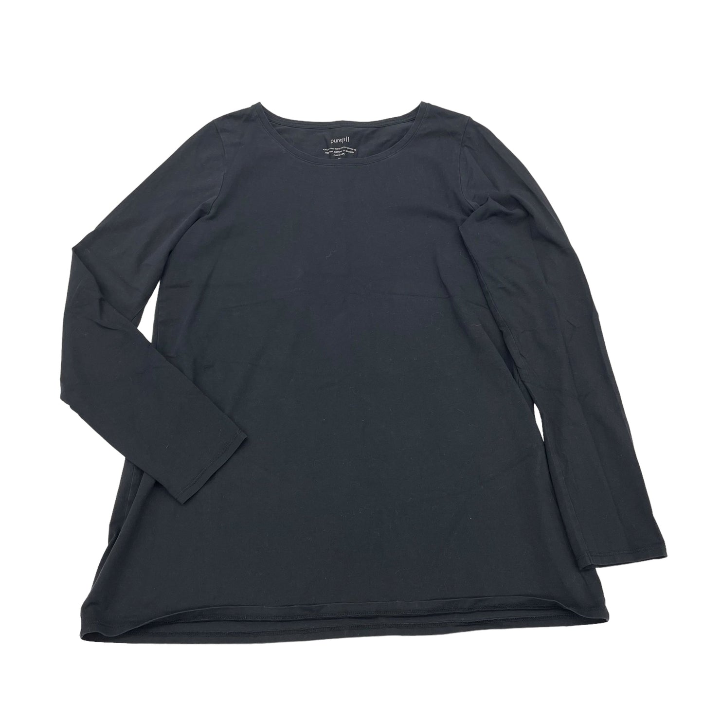 BLACK TOP LS BASIC by PURE JILL Size:M