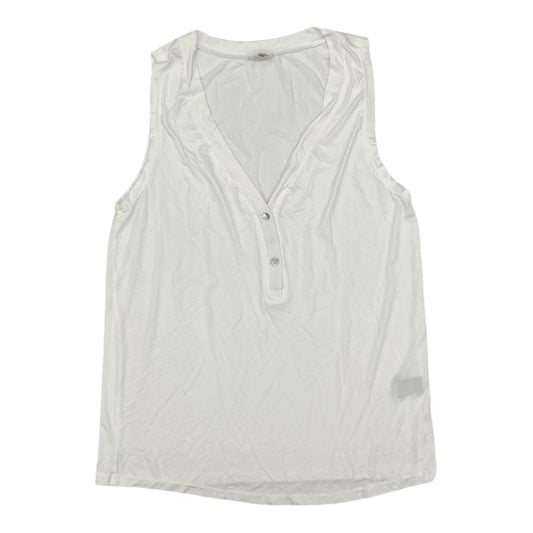 WHITE TOP SLEEVELESS by POL Size:L