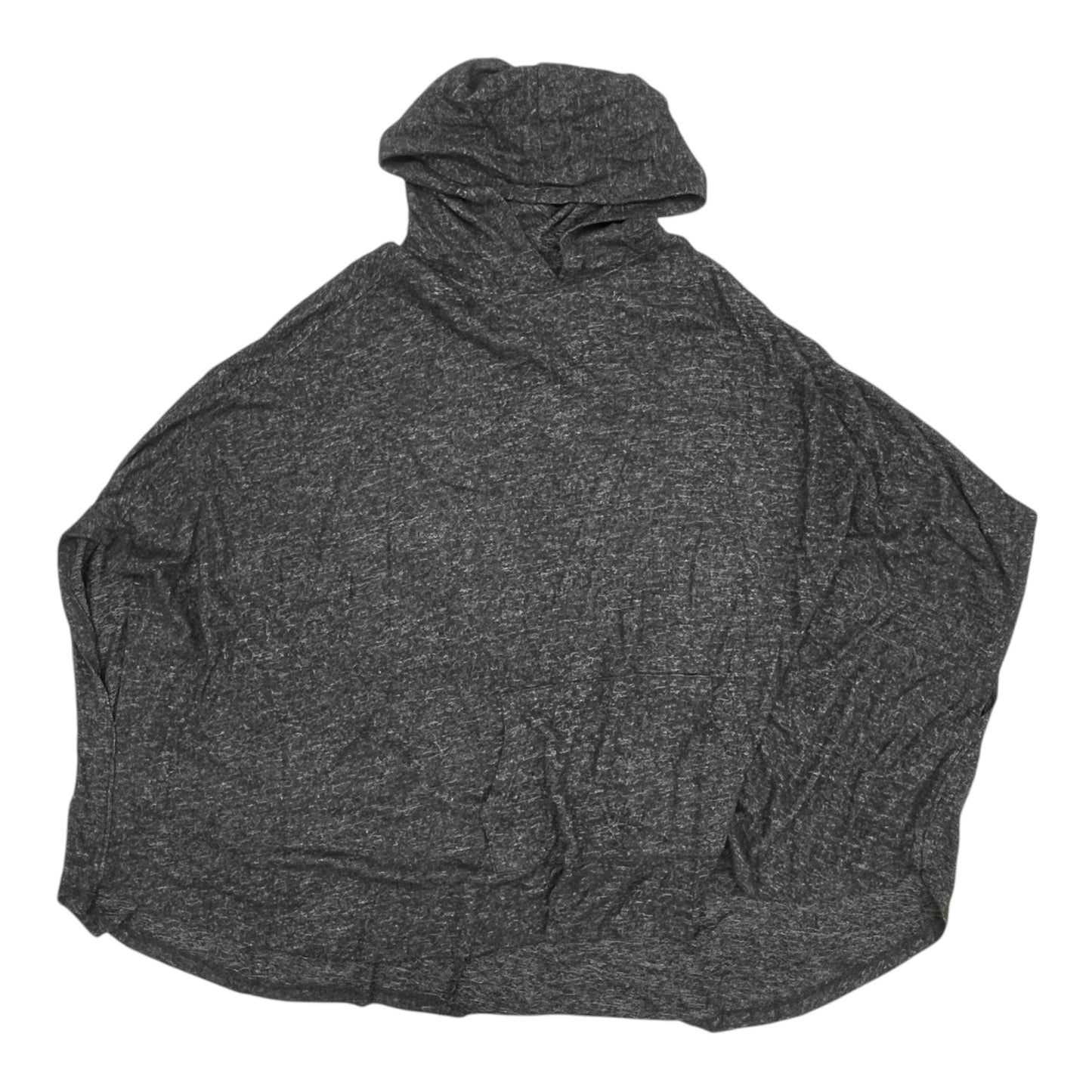 Poncho By Cmc In Grey, Size:1X