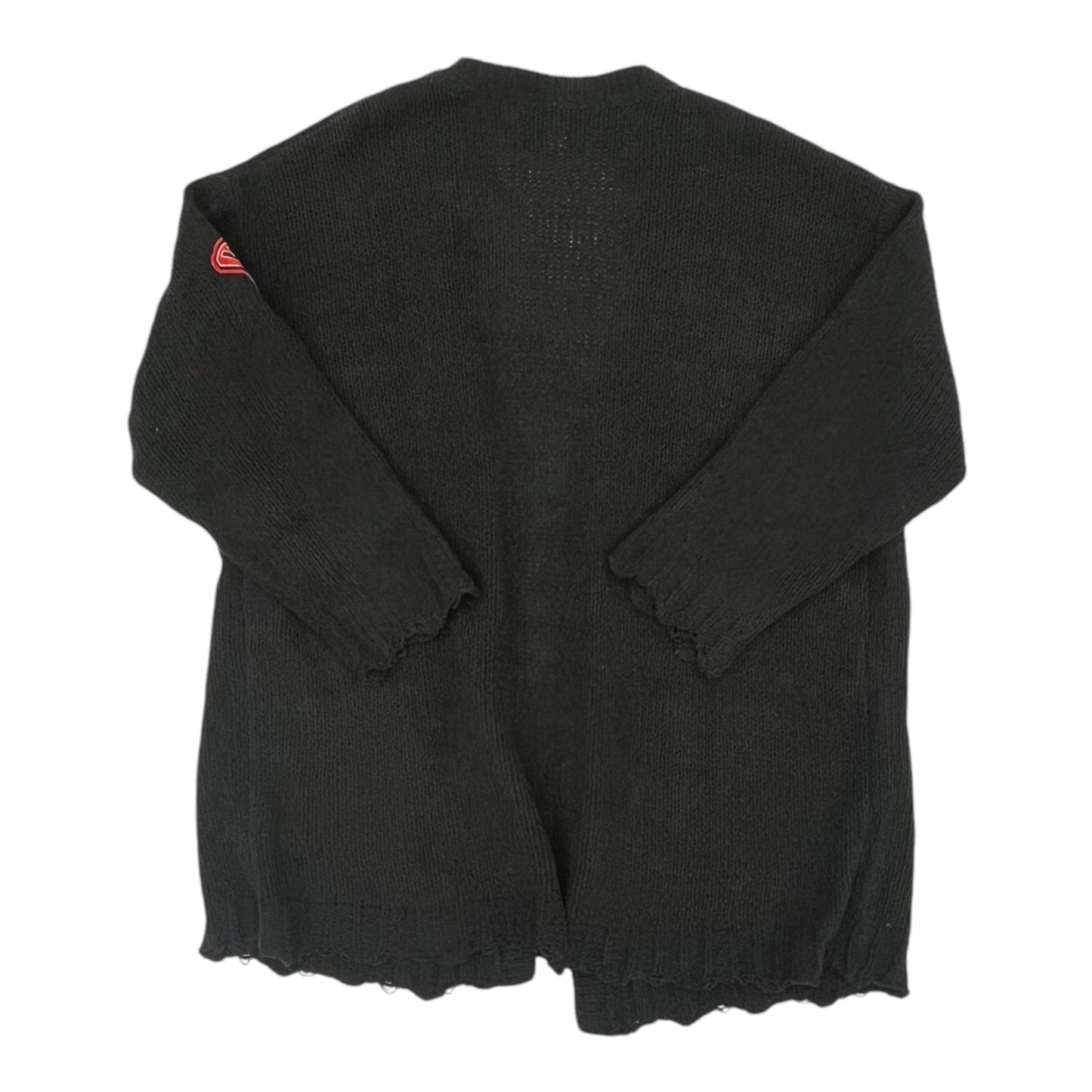 Sweater Cardigan By Vintage Havana In Black, Size:L