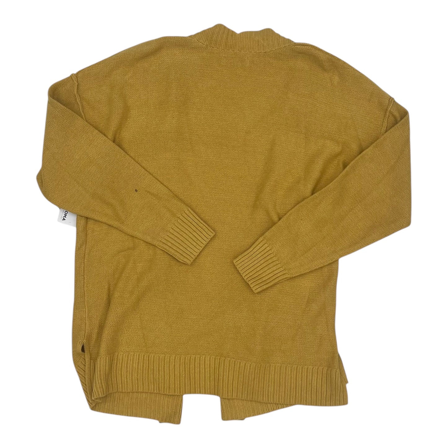 Cardigan By Sonoma In Yellow, Size:Xl