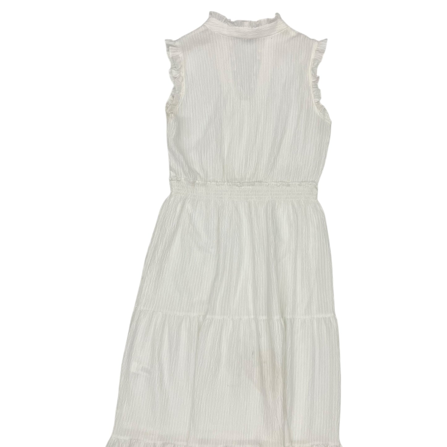 Dress Casual Maxi By London Times In Cream, Size:14