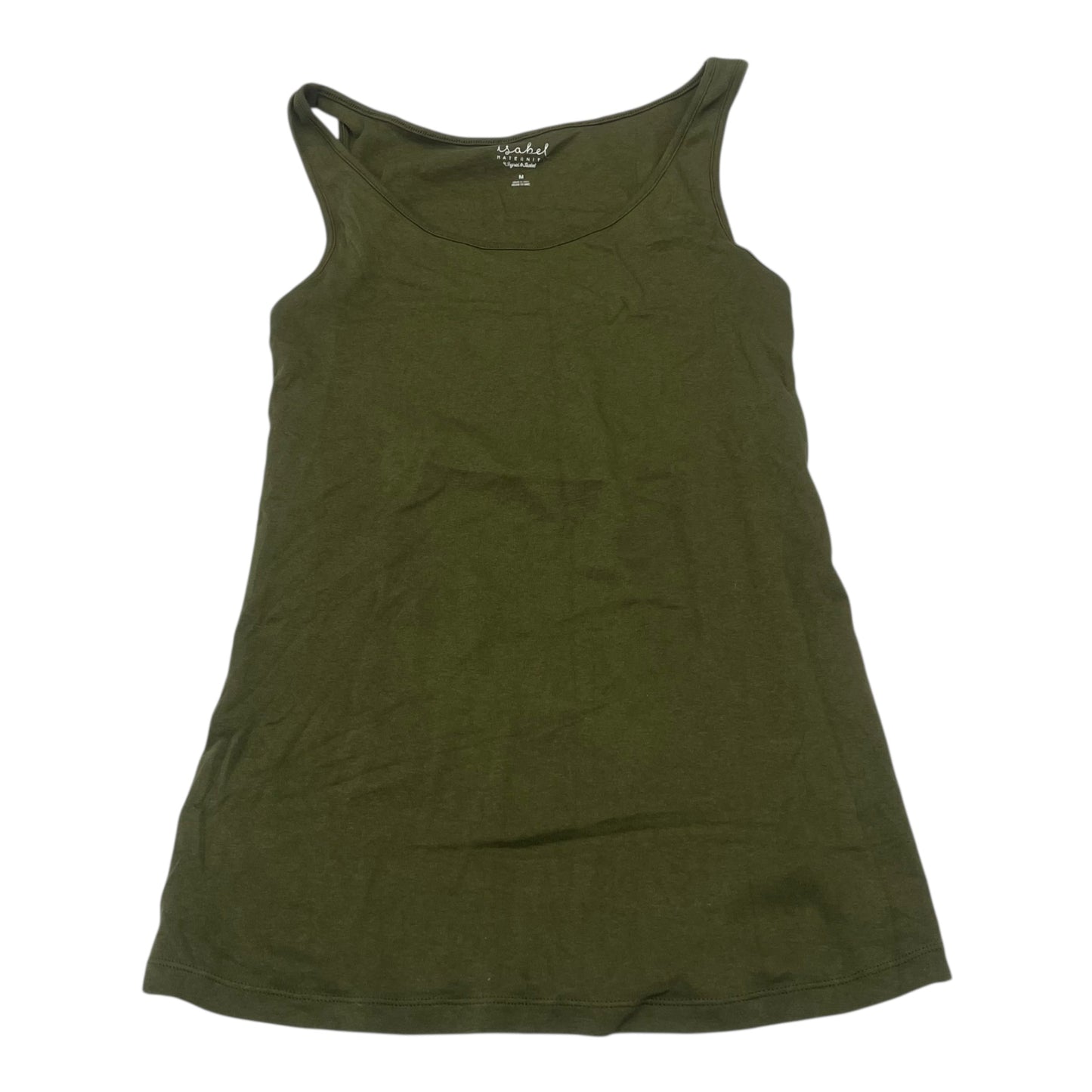 Mat Tank Top By Isabel Maternity In Green, Size:M