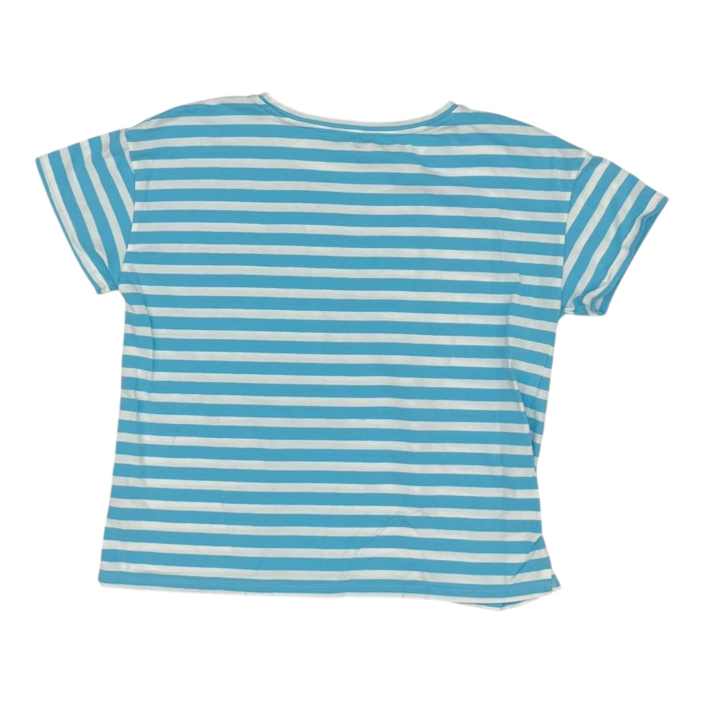 Top Ss By Talbots In Blue & White, Size:M