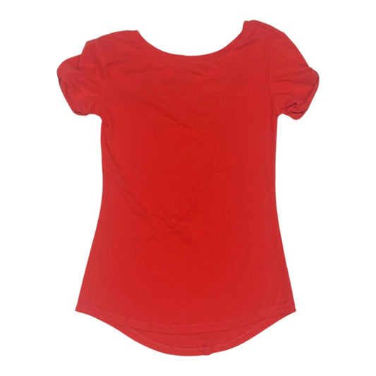 Athletic Top Ss By Calia In Red, Size:Xs