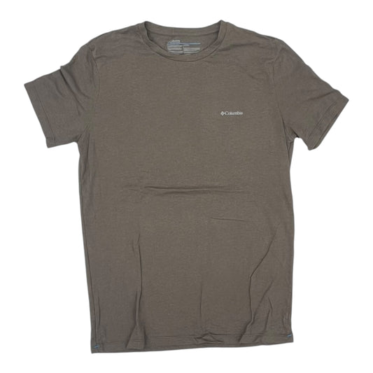 Athletic Top Ss By Columbia In Brown, Size:M