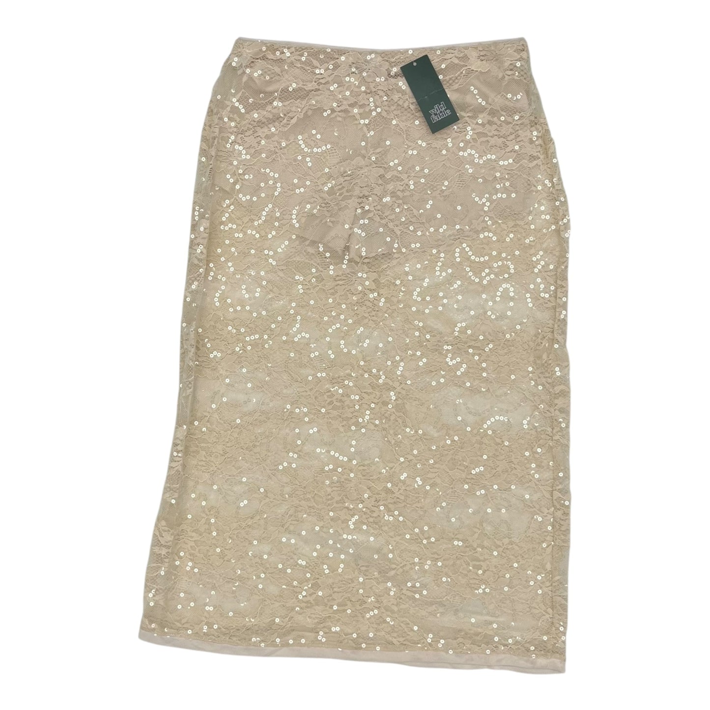 Skirt Midi By Wild Fable In Tan, Size:M
