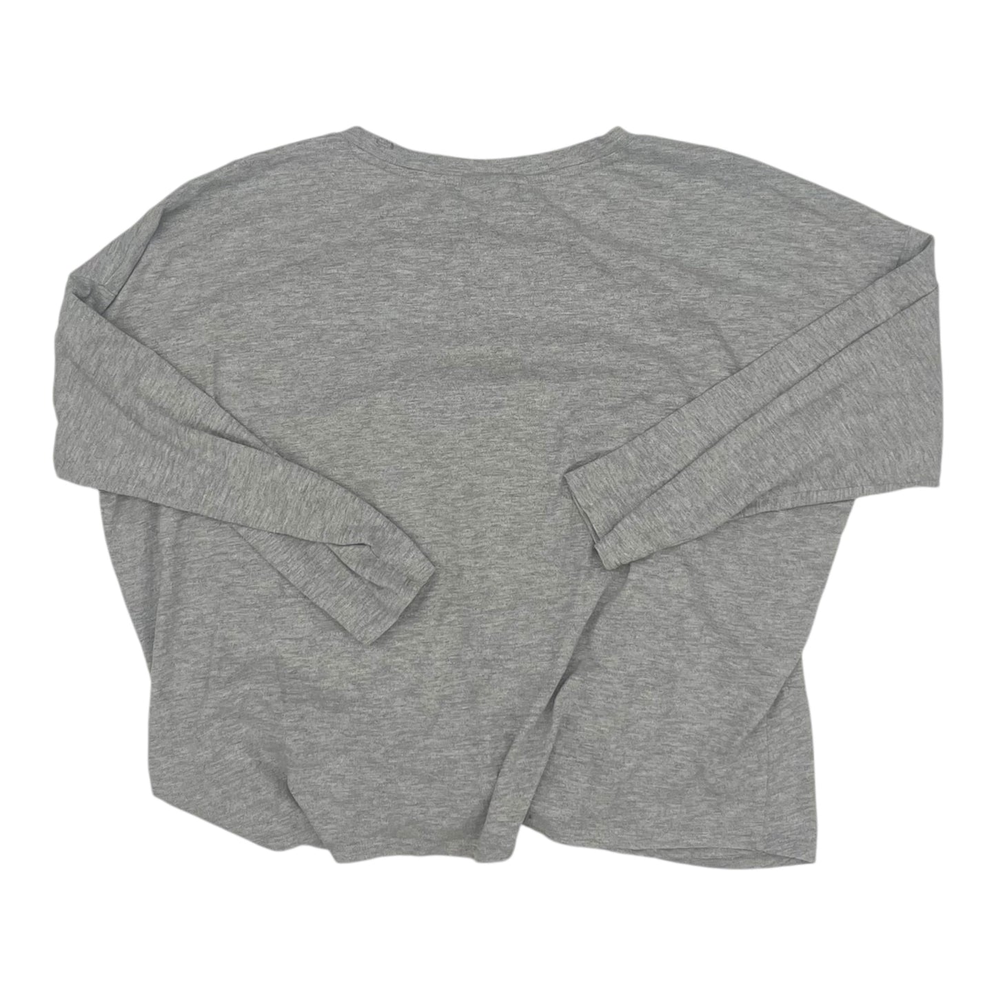 Top Ls Basic By J. Jill In Grey, Size:Xl