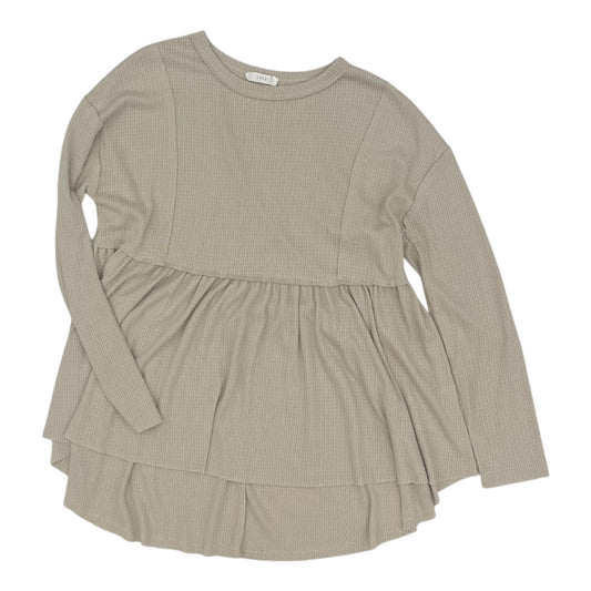 Top Ls By Lush In Brown, Size:L