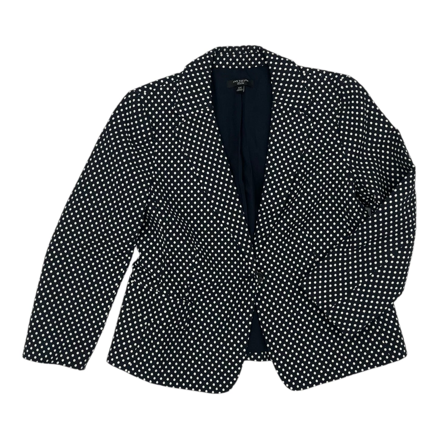 Blazer By Ann Taylor In Blue, Size:Lp