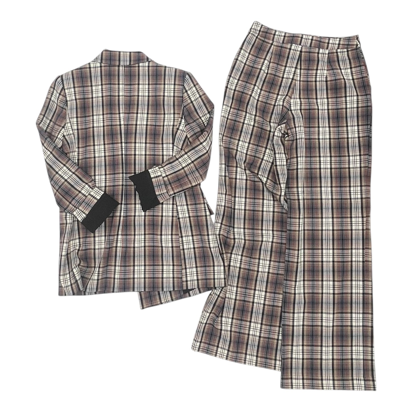 Pants Set 2Pc By Apt 9 In Plaid Pattern, Size:4