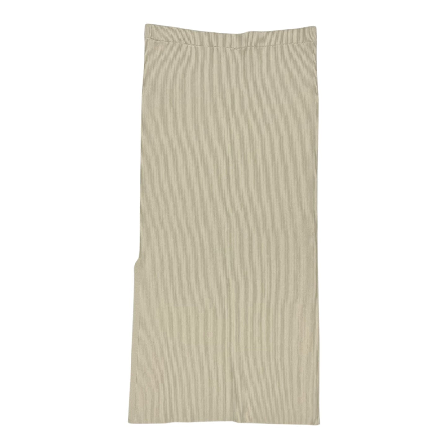 Skirt Maxi By Zara In Cream, Size:L
