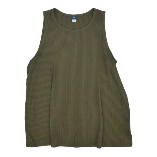 GREEN TANK TOP by OLD NAVY Size:L