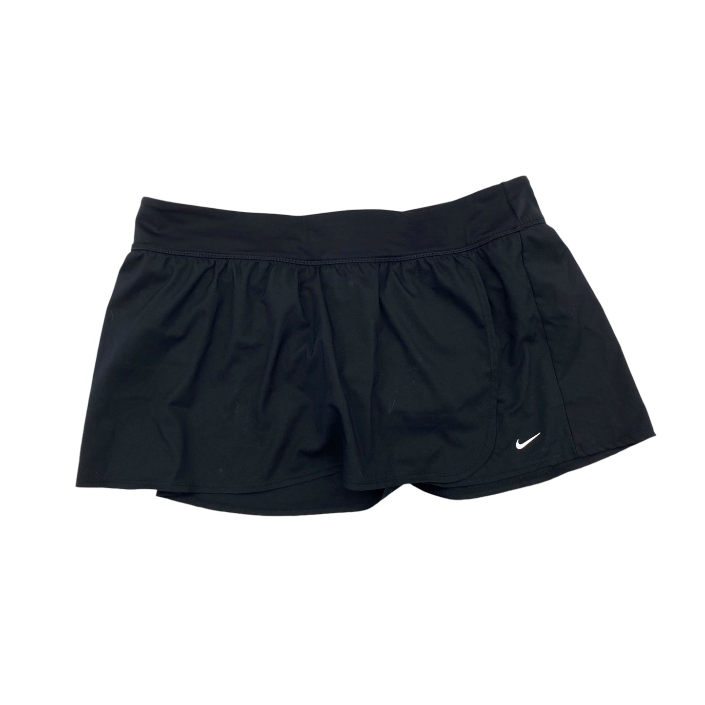 Athletic Skort By Nike In Black, Size:2X