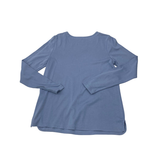 Top Ls Basic By J. Jill In Blue, Size:S