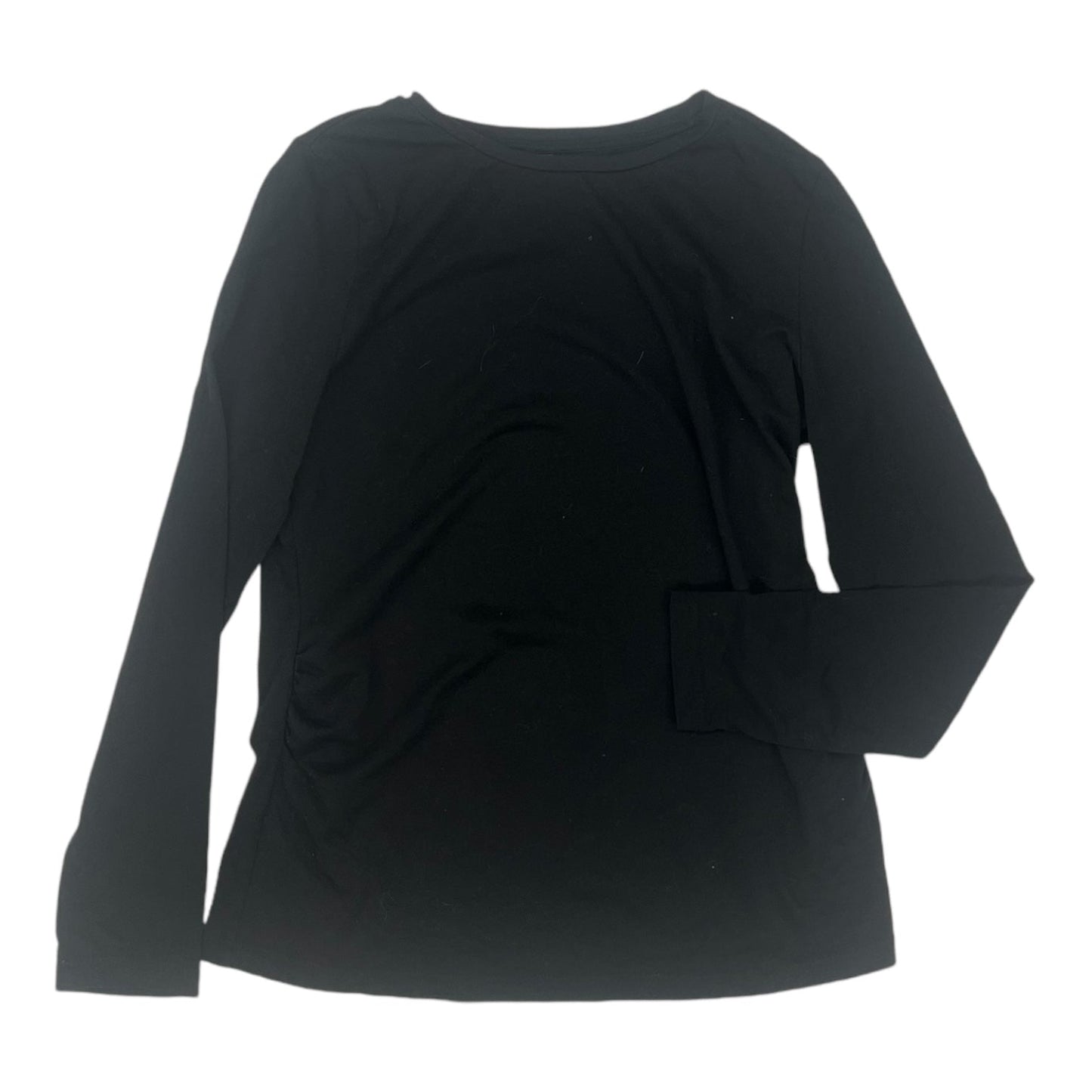 Top Ls By Shein In Black, Size:L