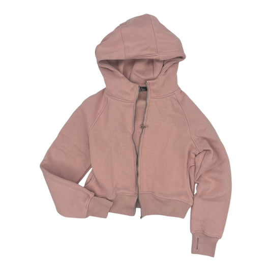 Sweatshirt Hoodie By Clothes Mentor In Pink, Size:S