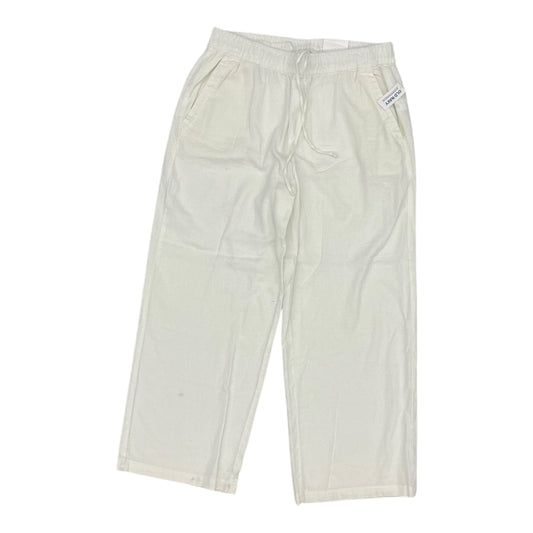 Pants Wide Leg By Old Navy In Cream, Size:L