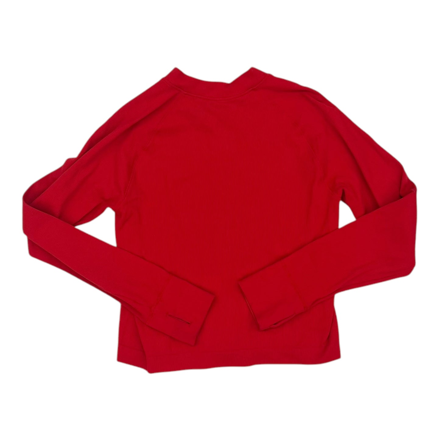 Athletic Top Ls Collar By Dsg Outerwear In Red, Size:Xxl