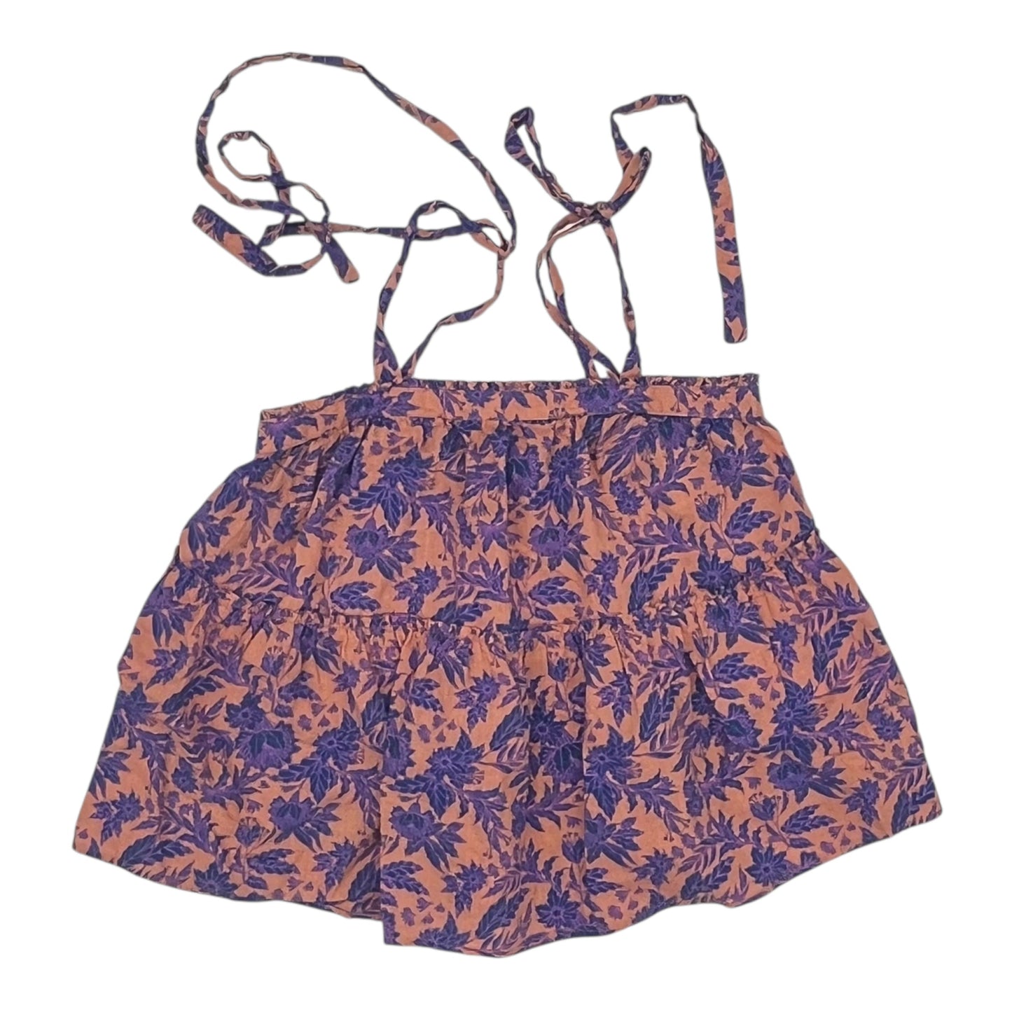 Top Sleeveless By Universal Thread In Purple & Tan, Size:Xs