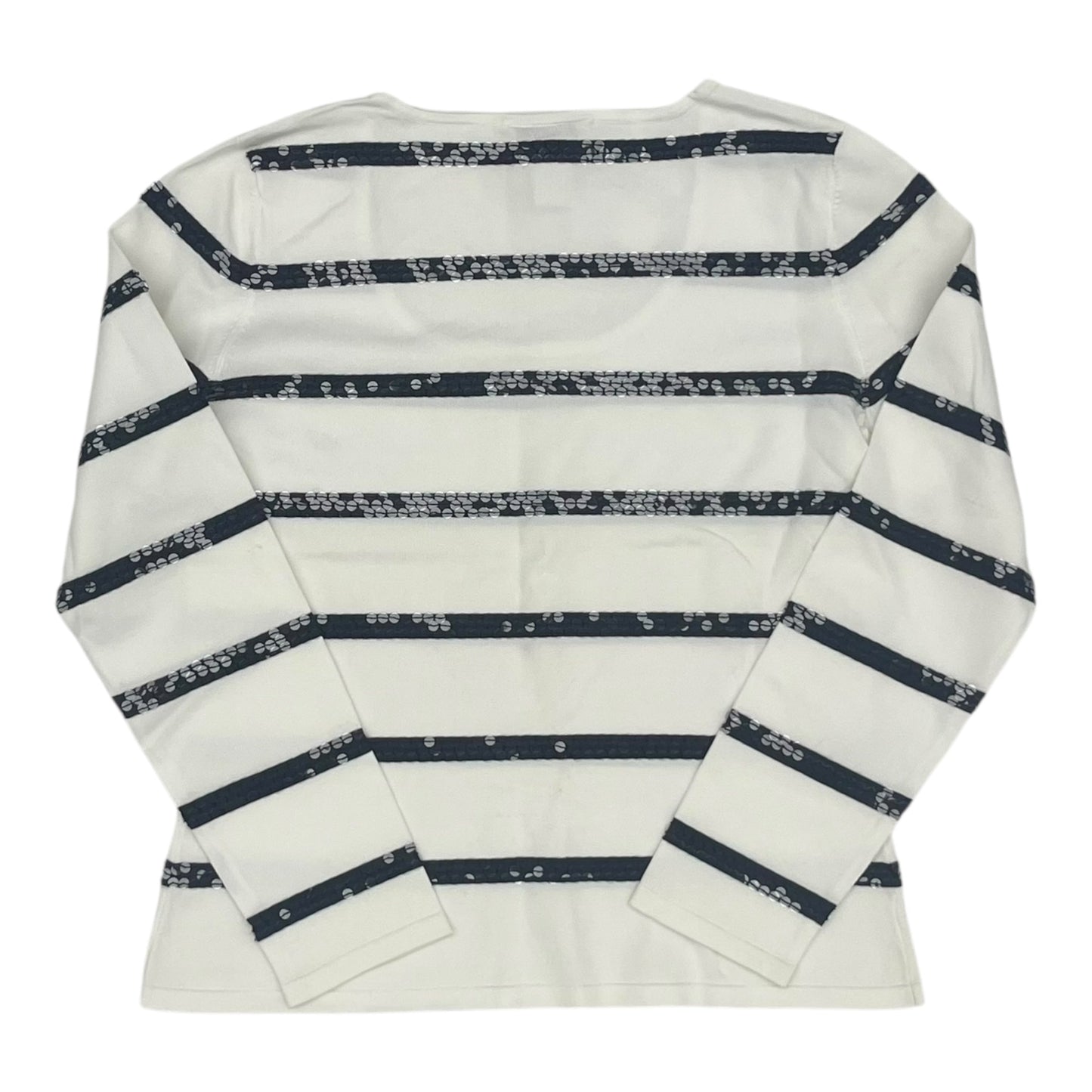 Blouse Ls By Talbots In White, Size:M