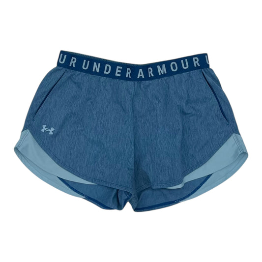 Athletic Shorts By Under Armour In Blue, Size:L