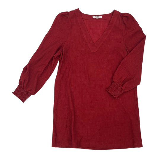 Tunic Ls By Bb Dakota In Red, Size:S