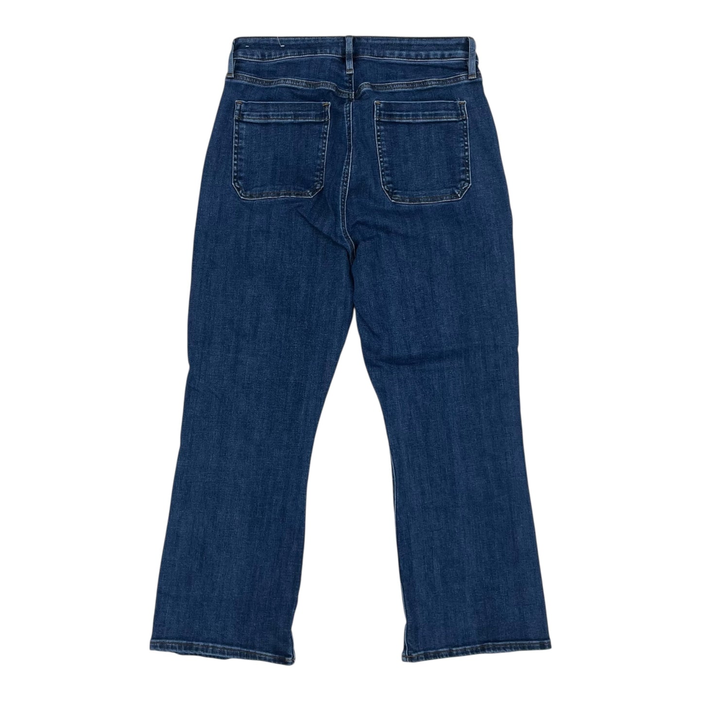 Jeans Straight By Loft In Blue Denim, Size:12