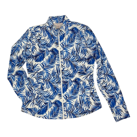 Athletic Jacket By Tommy Bahama In Blue & White, Size:Xl
