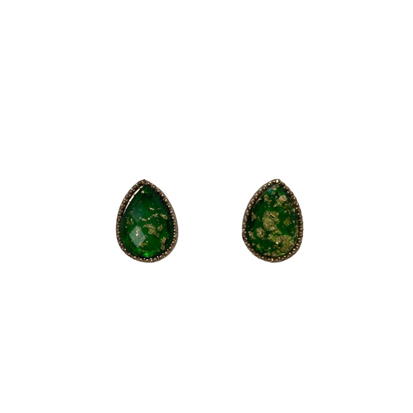 GREEN EARRINGS STUD by CLOTHES MENTOR