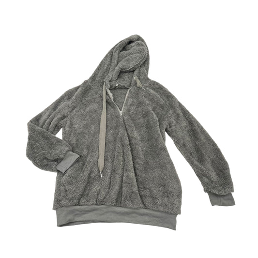 SWEATSHIRT HOODIE By CMF In GREY, Size:S