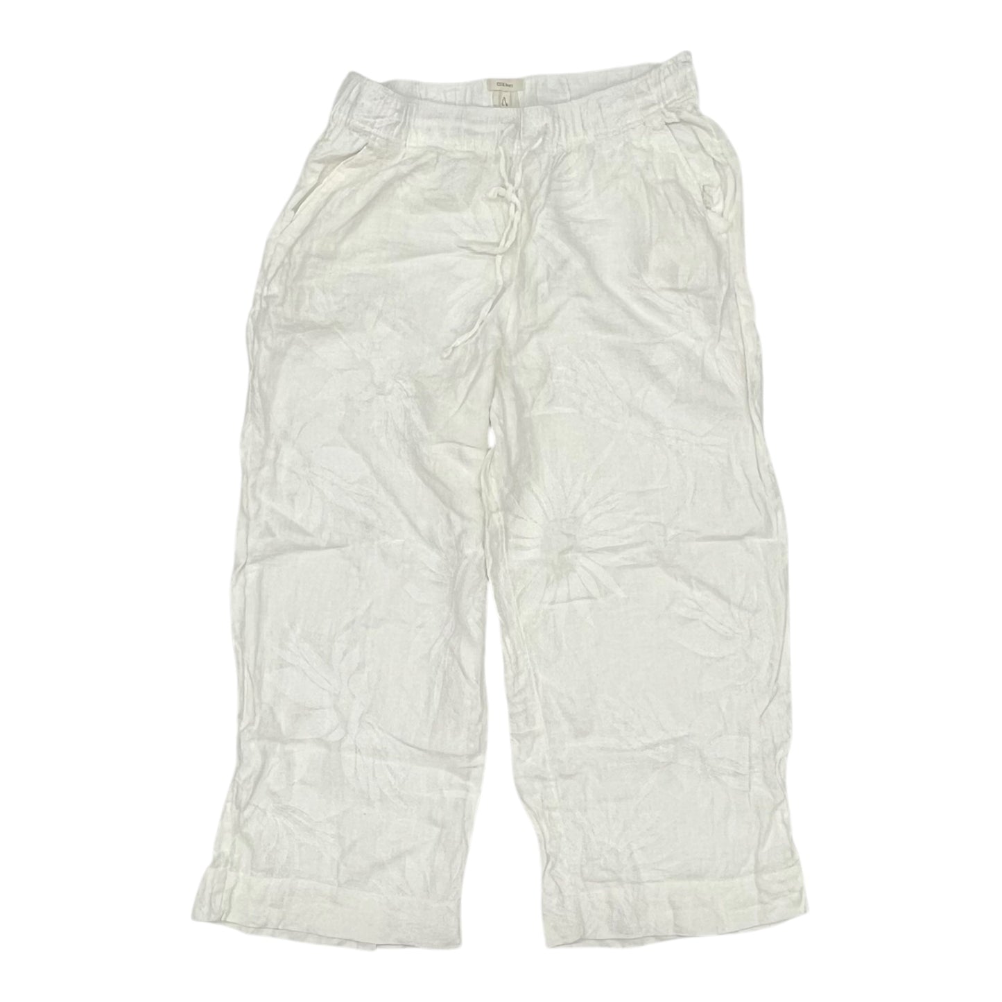 Pants Linen By Joie In White, Size:Xl