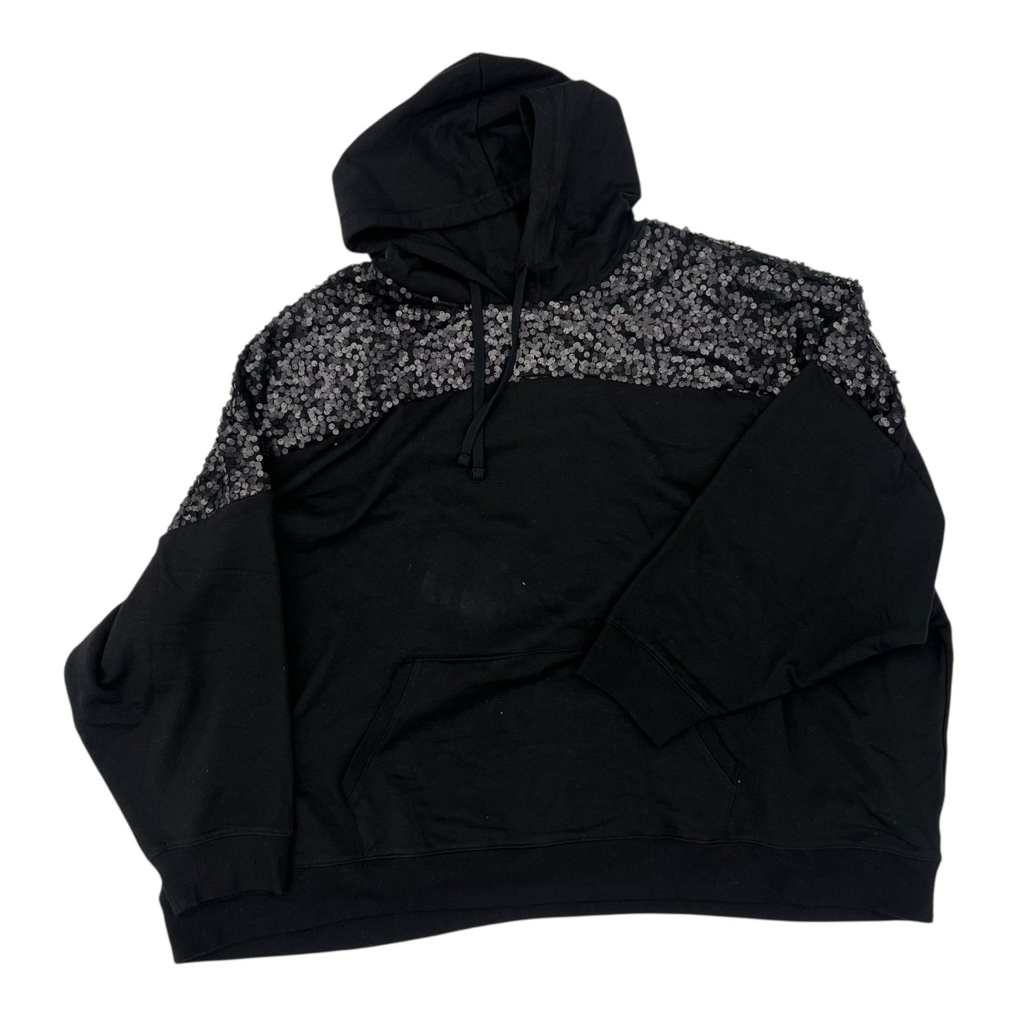 Sweatshirt Hoodie By Torrid In Black, Size:5