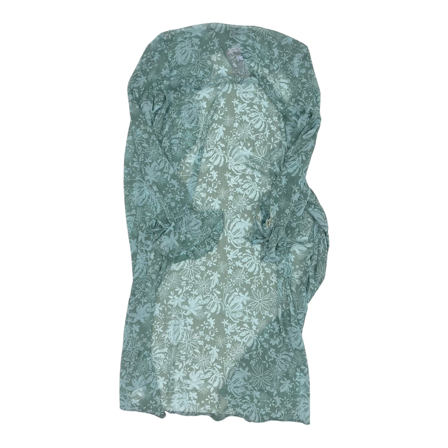 Kimono By Wild Fable In Green, Size:Xl