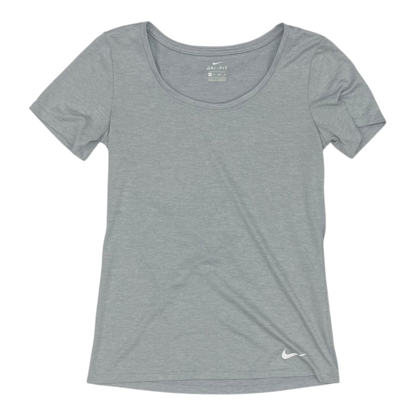 Athletic Top Ss By Nike Apparel In Grey, Size:Xs