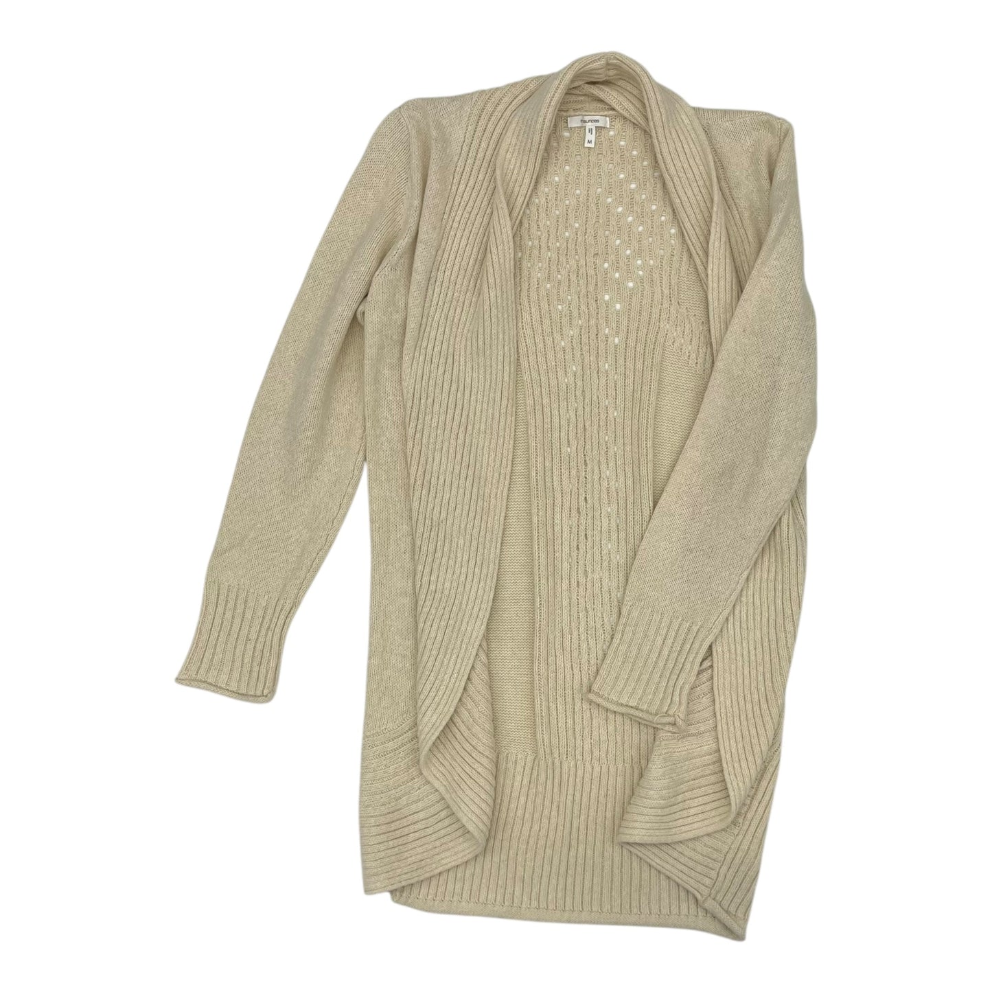 Sweater Cardigan By Maurices In Cream, Size:0