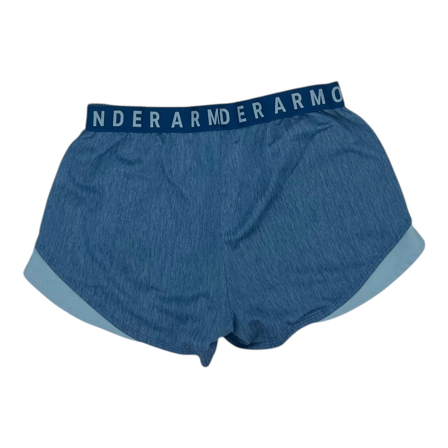 Athletic Shorts By Under Armour In Blue, Size:L