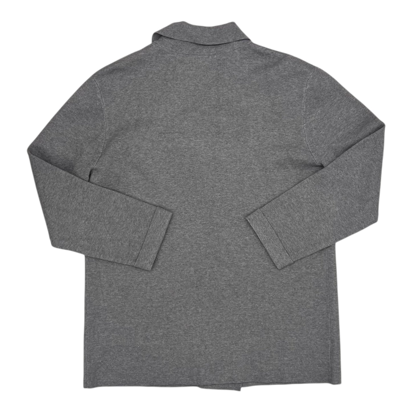 Sweater Cardigan By Clothes Mentor In Grey, Size:M