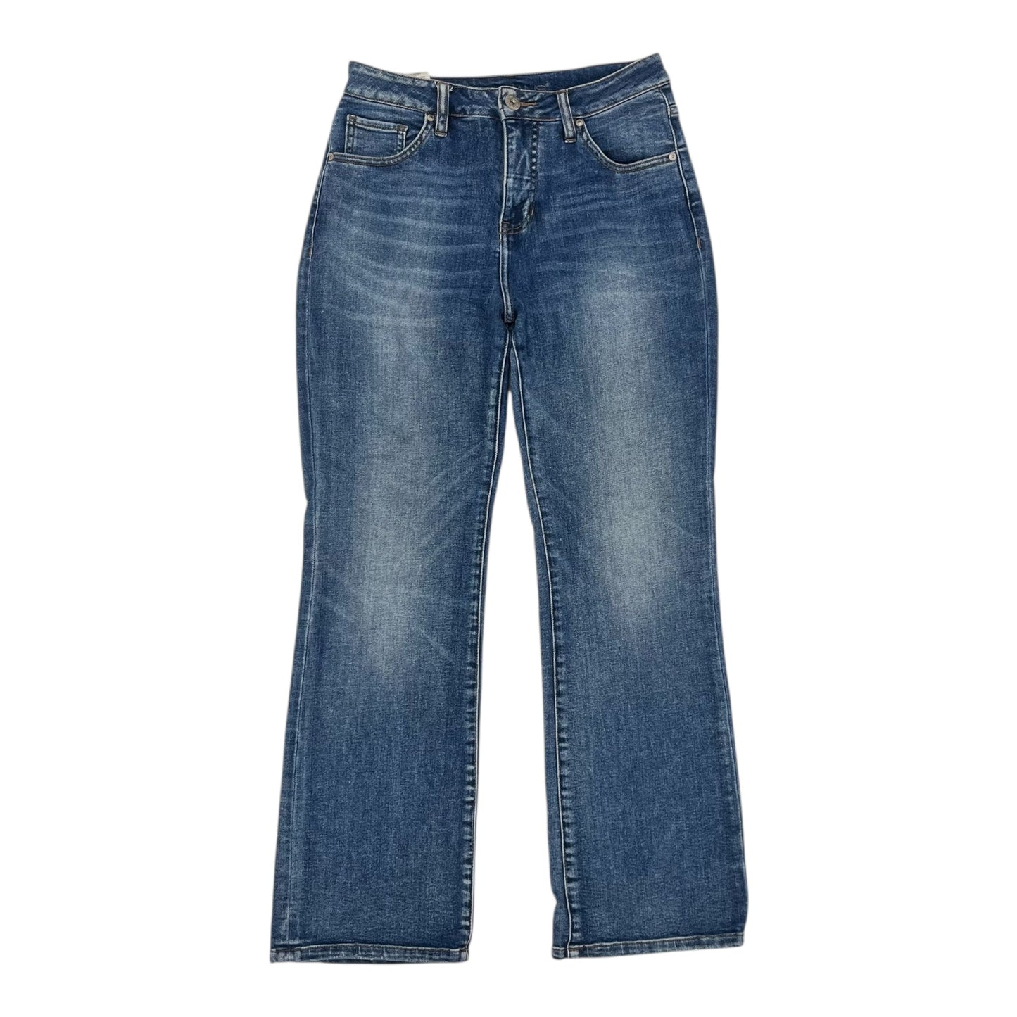 Jeans Boot Cut By Jag In Blue Denim, Size:4P