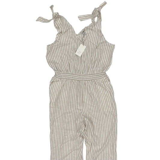 TAN A NEW DAY JUMPSUIT, Size XL