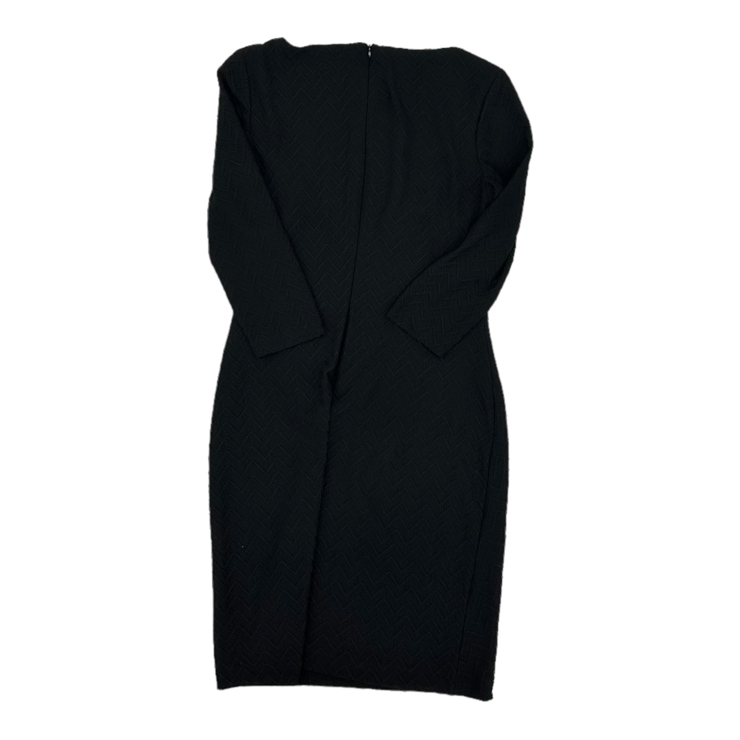 BLACK CHAPS DRESS PARTY MIDI, Size M