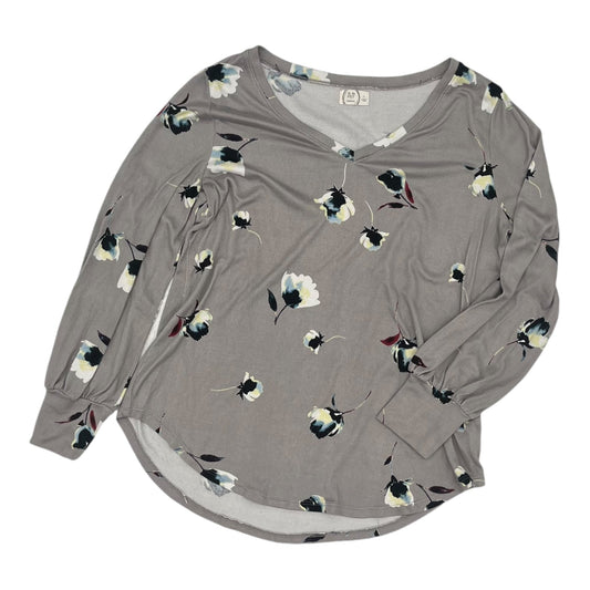 Top Ls By Maurices In Grey, Size:L