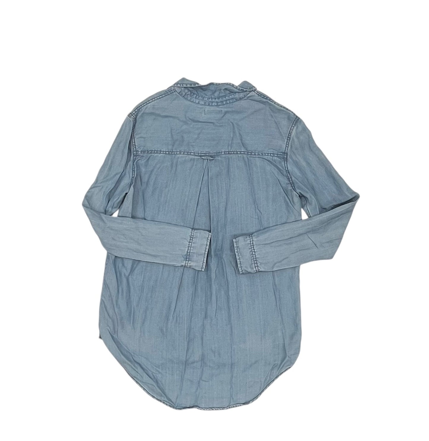 Top Ls By Bdg In Blue Denim, Size:M