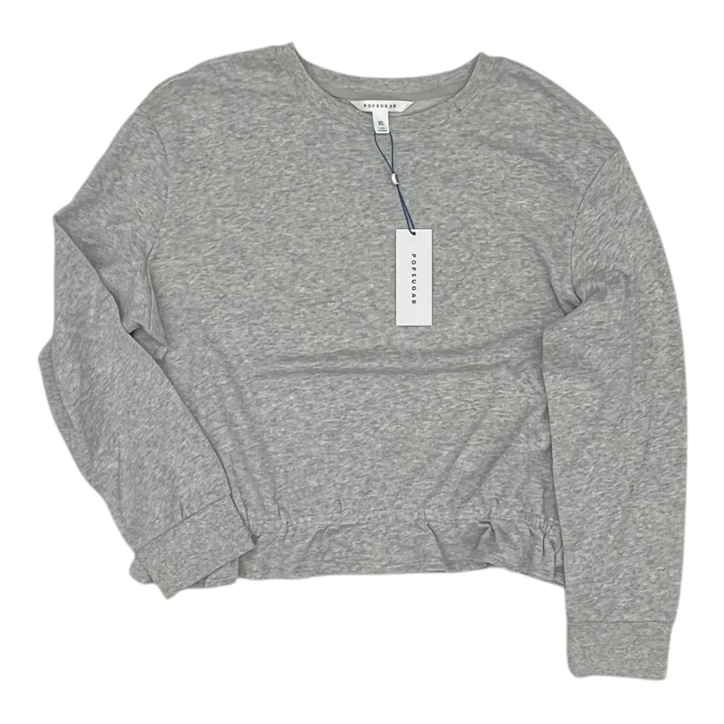 Top Ls By Clothes Mentor In Grey, Size:Xl